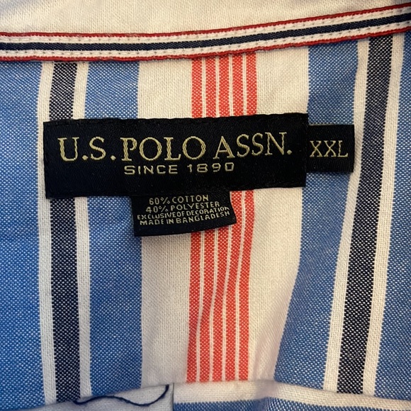 Mens U.S. Polo Assn. size XXL casual button down shirt - Picture 3 of 5